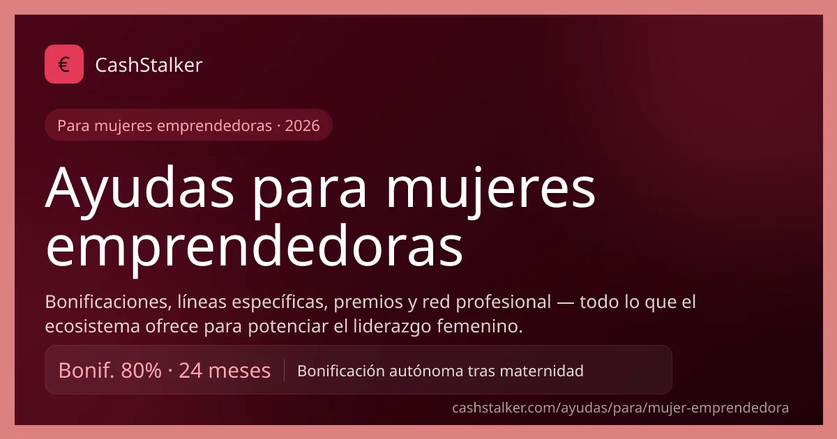 Bonificaciones y Ayudas Específicas para Mujeres