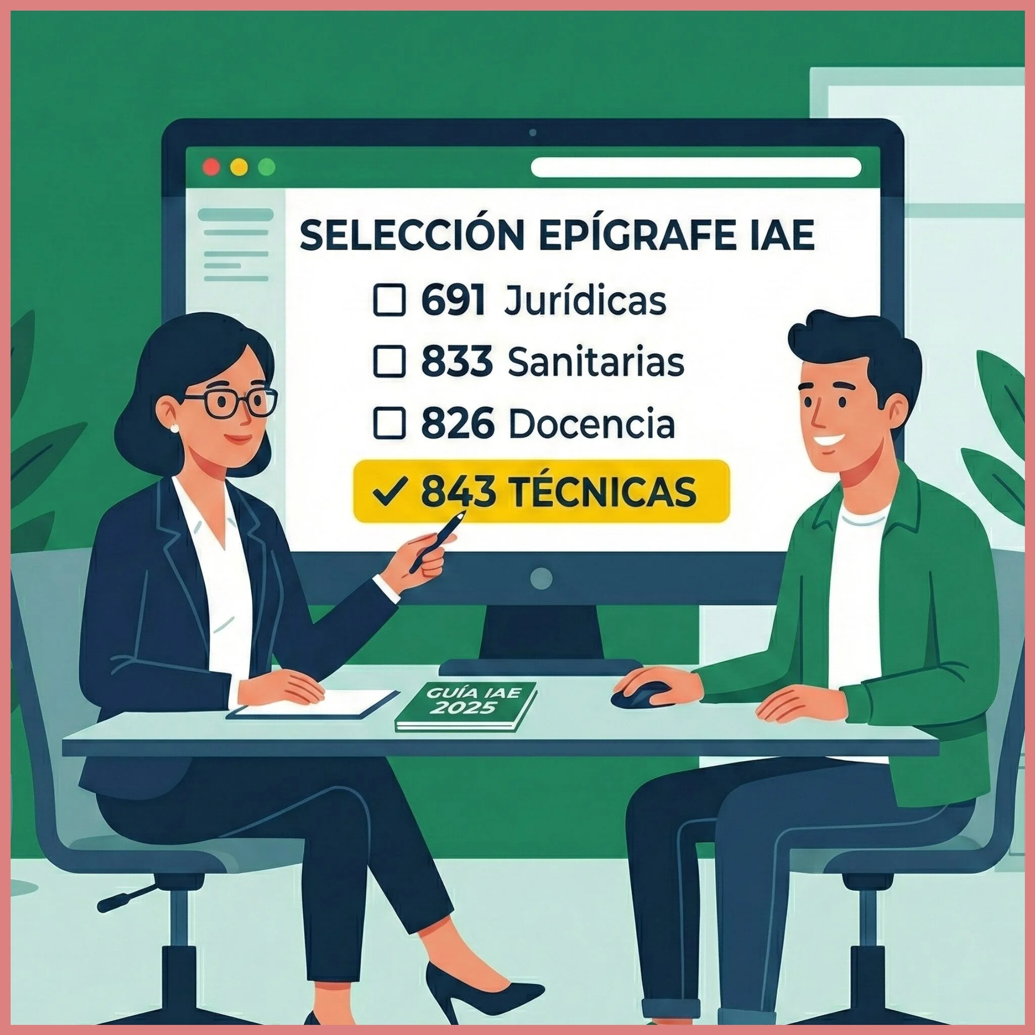 Cómo elegir correctamente los epígrafes del IAE