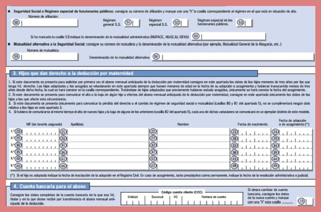 Documentación necesaria para acreditar los requisitos