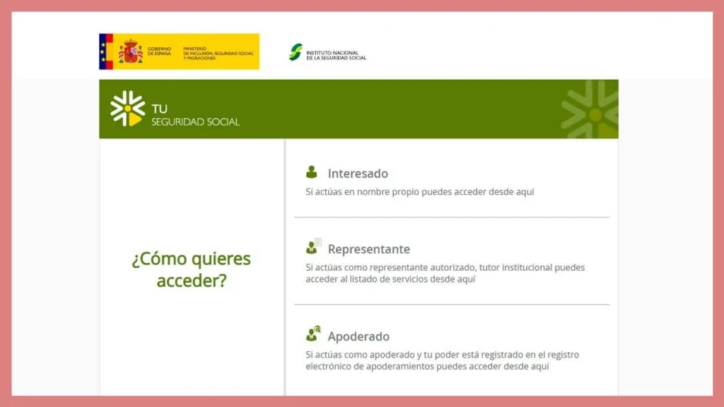Documentación necesaria para la solicitud