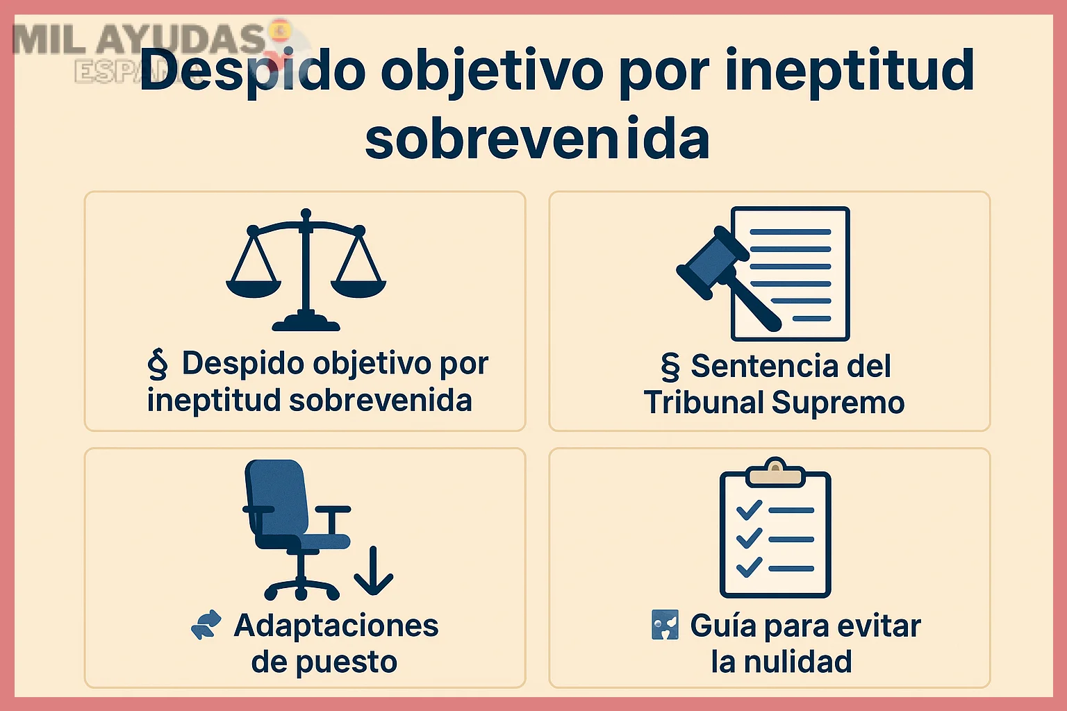 Documentación necesaria para la solicitud de la prestación