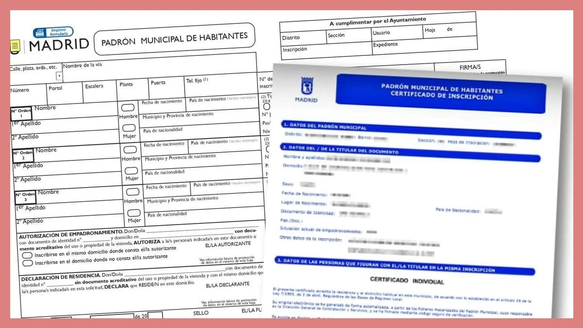 Documentos clave para el trámite