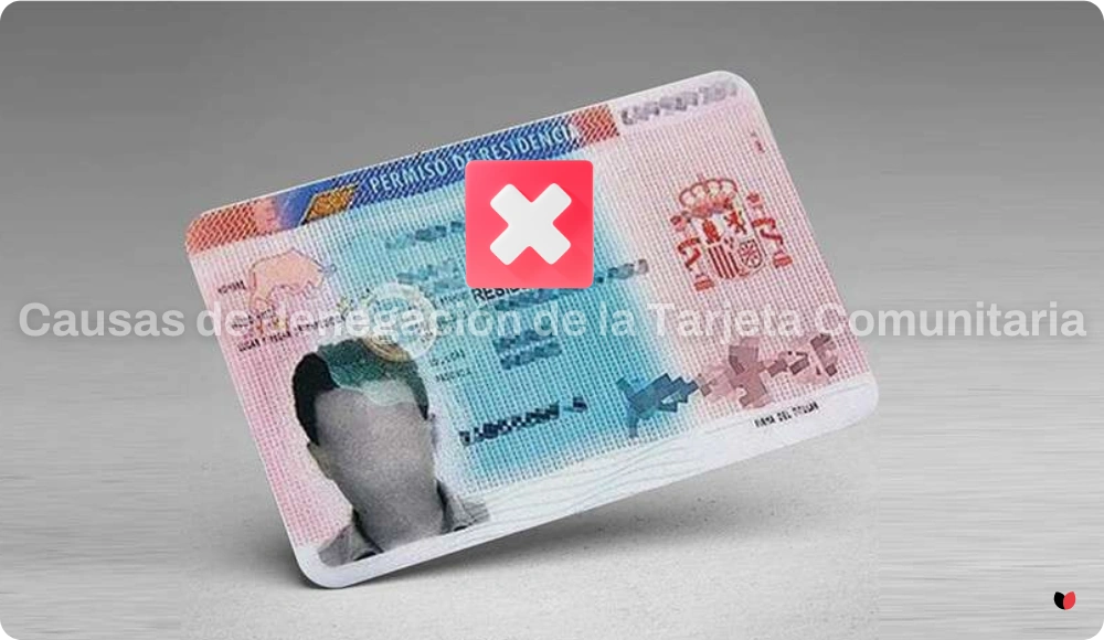 denegación de tarjeta comunitaria