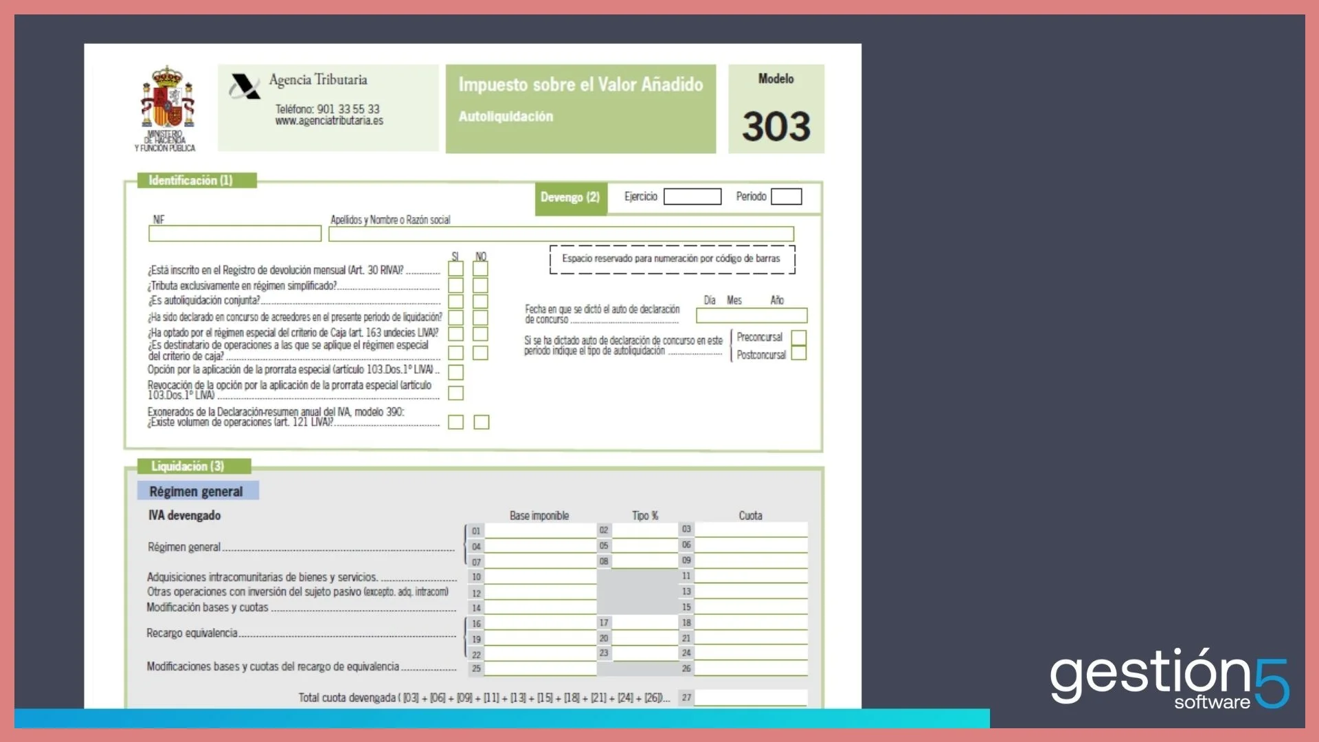 Introducción al modelo 303: Declaración trimestral del IVA