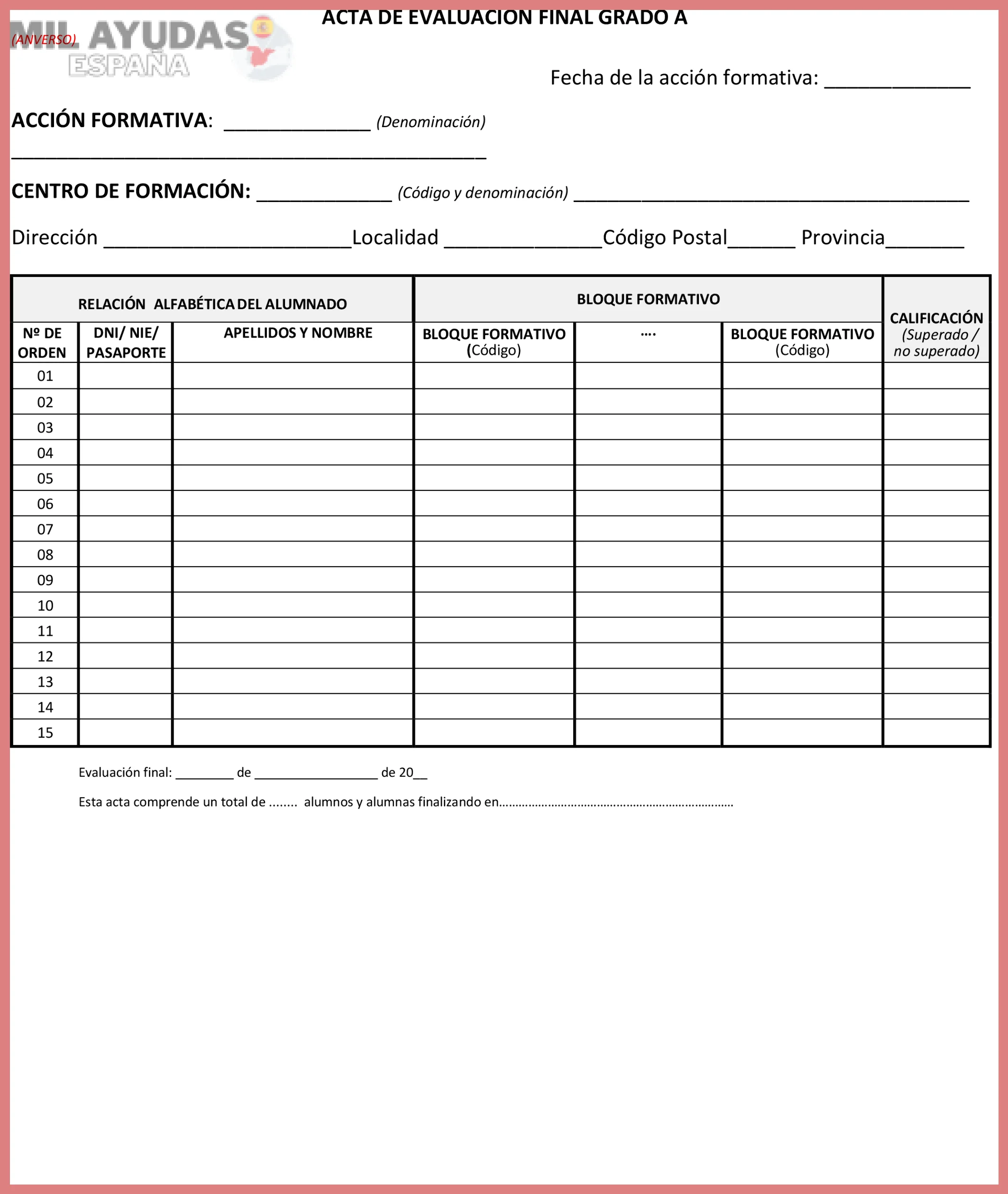 Proceso de Inscripción y Selección de Alumnos