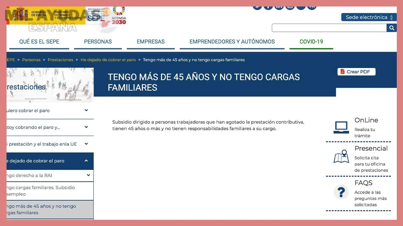 Proceso de solicitud paso a paso