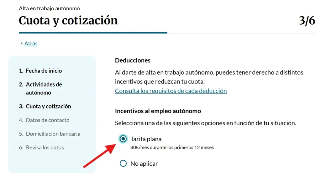 Requisitos para acceder a la cuota autónomos 2025 tarifa plana