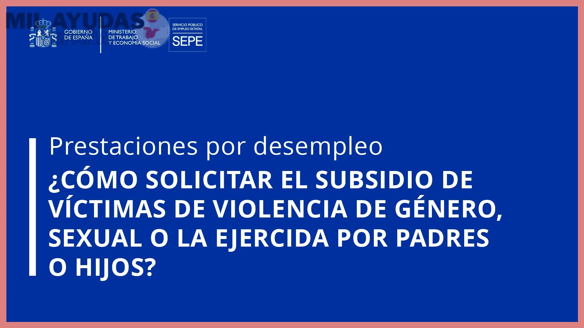 Subsidios para víctimas de violencia de género en situación de paro | Guía completa