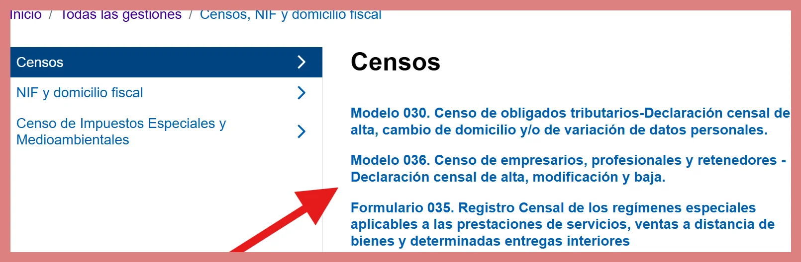 Tabla resumen de bonificaciones